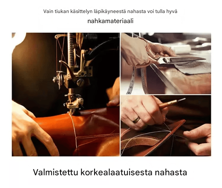 Uusi puhelinlaukku jyväpintaisesta litsi-nahasta