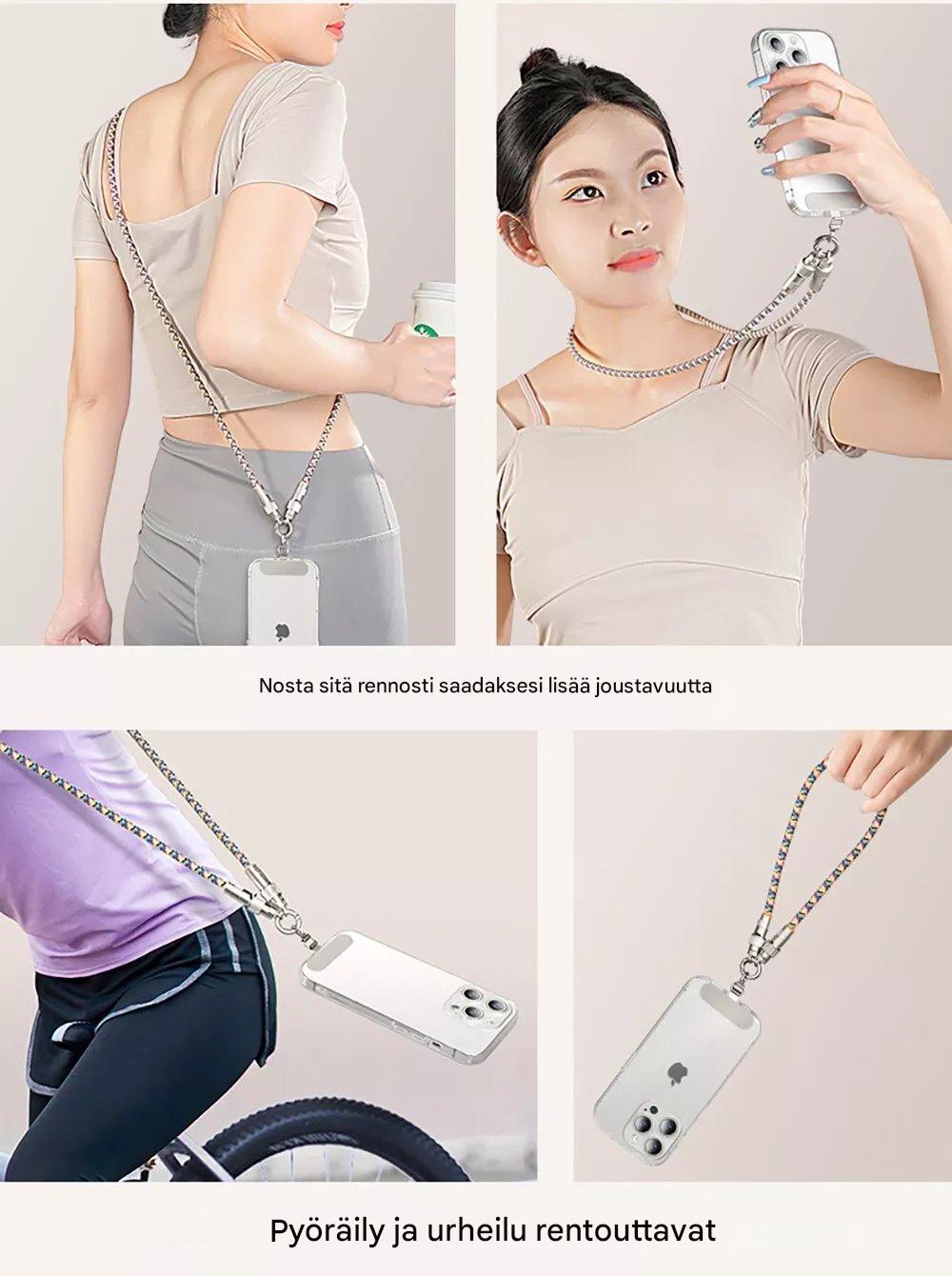 2-in-1 Puhelinnyöri & Latauskaapeli