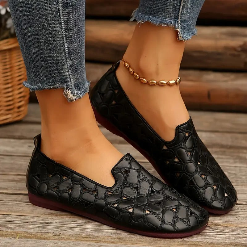 Ortopediset Nahka Ballerina Oxford