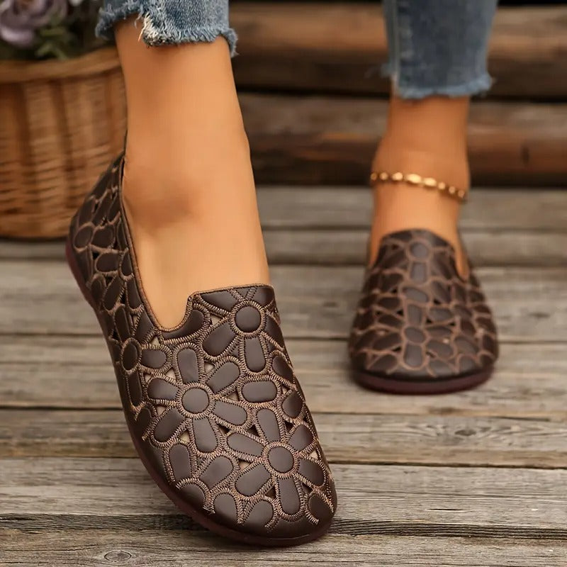 Ortopediset Nahka Ballerina Oxford