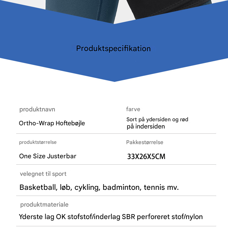 Ortho-Wrap Lonkkatuki – Helpotusta Iskias- ja Selkäkipuihin