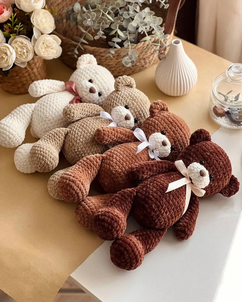 Nalle nalle virkattu malli amigurumi
