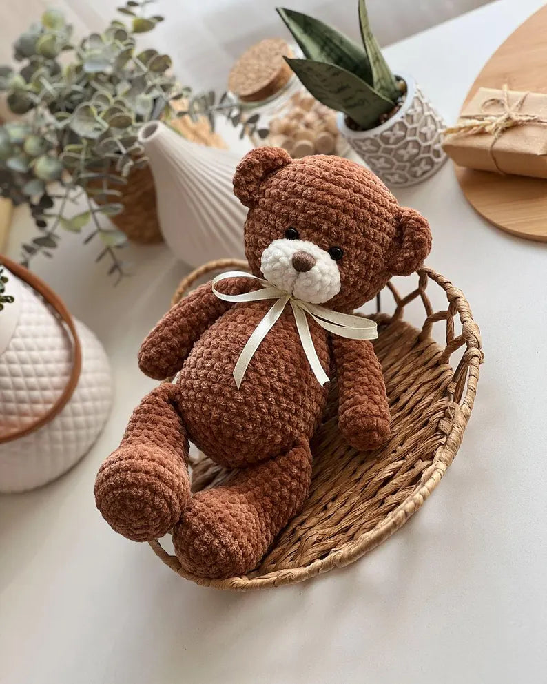 Nalle nalle virkattu malli amigurumi